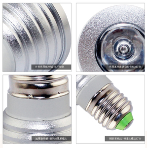 Đèn LED Rọi 3W RGB E27/E14/MR16/B22/GU5.3 Mới Đèn Bóng Đèn 16 Màu + 24 Phím Điều Khiển Từ Xa IR - Product Image 5