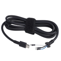 Kabel USB tipe-c 1.8meter 65W TPN-CA06 CA01, kabel daya adaptor Laptop HP USB-C