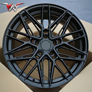 ล้อแม็กซ์อะลูมิเนียมสีดำขนาด 18 19 20 นิ้ว 5X112 5X114.3 สำหรับรถยนต์นั่งส่วนบุคคล ยี่ห้อ Audi BMW Benz <span class=keywords><strong>Lavida</strong></span> A4 Accord Jade K5 Mondeo A6 - Product Image 3