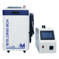 Soudeuse laser portable 2000W refroidie par eau pour la fabrication de tôles métalliques