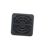 Cache-poussière pour ventilateur d'ordinateur de 4 cm, filtre éponge anti-poussière 3-en-1 de 40 mm, cache-ventilateur en maille plastique noire