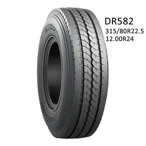Neumáticos para Camión 12R22.5 385/65r22.5, Marca 385 DOUBLE ROAD LONGMARCH, Neumático para Camión 315 80 R 22.5 - Product Image 1