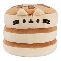 Peluche Super Douce Fat Cat en PP - Personnalisable, Grise, Dessin Animé, Anti-Stress, Finition Lavée avec Vernis UV, Unisexe