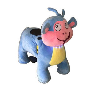 Mainan Boneka Hewan Berjalan Baterai Mainan Boneka Mewah Skuter Bayi Buatan Cina - Product Image 3