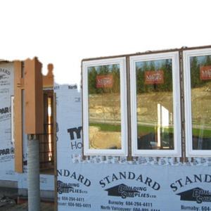 วัสดุหุ้มบ้านแบบเป็นมิตรกับสิ่งแวดล้อม กันน้ำ ย่อยสลายได้ ระบายอากาศได้ดี สำหรับการปรับปรุงผนังภายนอก เพิ่มการบังแดด - Product Image 3