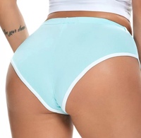 Shorts de sport pour femme en coton, personnalisables, de créateur, avec effet froncé aux fesses
