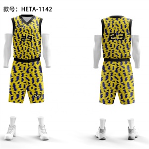 Maillot de basket-ball personnalisé avec logo, uniforme respirant, ensembles de basket-ball grande taille, unisexe, séchage rapide - Product Image 4