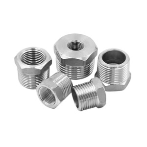 Bague de réduction en acier inoxydable 304, adaptateur fileté mâle-femelle, <span class=keywords><strong>raccord</strong></span> de tuyauterie à tête hexagonale - Product Image 2