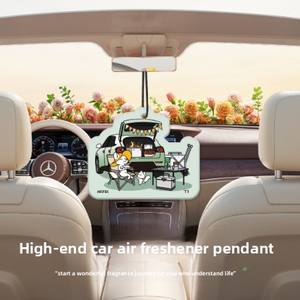 แผ่นน้ำหอมปรับอากาศในรถยนต์ <span class=keywords><strong>Cem</strong></span> แบบกำหนดเอง ลายการ์ตูนธีมเทศกาลรูปดาว สำหรับกำจัดกลิ่น (30-50% ประสิทธิภาพสูง) - Product Image 6