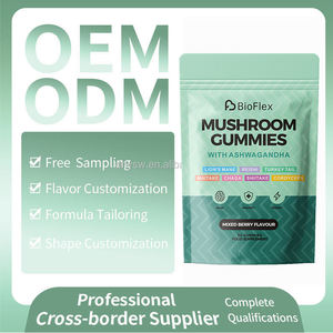 Vanwin OEM Private Label 60 Mastigar Gomas De Cogumelo Com Ashwagandha Lion Mane Reishi Turquia Tail Maitake Chaga <span class=keywords><strong>Shitake</strong></span> Cordyceps - Product Image 5