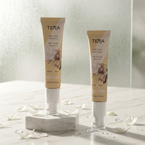Tube souple cosmétique personnalisé en plastique de 30 ml avec bouchon pompe pour crème BB, crème CC, fond de teint, lotion – Emballage vide - Product Image 6
