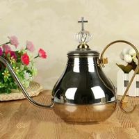 1200ml en acier inoxydable bouilloire théière plus épaisse hôtel théière cafetière cuisinière à induction bouilloire à thé
