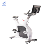 Vélo d'exercice, vélo de spinning, vélo de cyclisme d'intérieur, utilisation à domicile, cadre en acier vertical, écran LCD, hauteur réglable, transmission par courroie, magnétique
