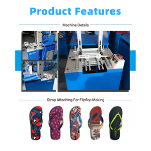 Macchina per l'attaccatura delle cinghie per infradito e ciabatte, suole in PVC, sandali in PE, scarpe casual da donna, prezzo di fabbrica - Product Image 2