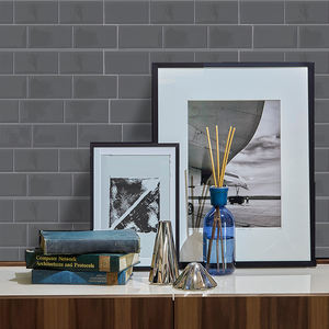 สติ๊กเกอร์ติดผนังพลาสติก PU ลายหยดน้ำ ทำความสะอาดง่าย ขนาด 23.6x23.6 มม. 25.4x25.4 มม. 30.5x30.5 มม. แบบมีกาวในตัว สำหรับห้องน้ำ ห้องครัว - Product Image 1