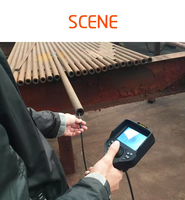 Caméra endoscopique à articulation quadridirectionnelle, boroscope d'inspection articulé avec éclairage pour mécaniciens automobiles et aéronautiques