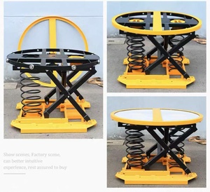 Alta Calidad 2000KG Equilibrio automático hidráulico Plataforma fija Palanca de resorte portátil Mesa elevadora Hidráulica para asistencia de manejo - Product Image 3