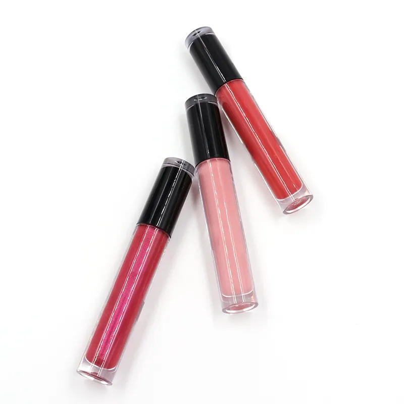 OEM Cosmetic Manufacture High Quality Waterproof Fast Drying Glitter Lip Gloss