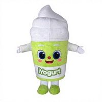 Costumes de mascotte d'animaux de dessin animé, cosplay, logo personnalisé, tissu en peluche doux, coton, unisexe, adulte, grande taille, Halloween, marque JYT, Lion