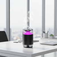 Logo personnalisé Mini désodorisant électrique Diffuseur de parfum portable Distributeur d'huiles essentielles pour voitures Batterie d'aromathérapie