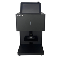CALCA Printer seni Latte kopi Food Grade WiFi 600dpi untuk kafe DIY cetak gambar/pola pada kue dan kue makanan penutup kopi