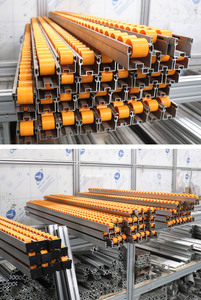 Con lăn theo dõi/lưu loát dải/không theo dõi đối với công nghiệp dây chuyền lắp ráp, thông thạo cuộn <span class=keywords><strong>pallet</strong></span> hệ thống băng tải cho siêu thị lưu trữ - Product Image 5