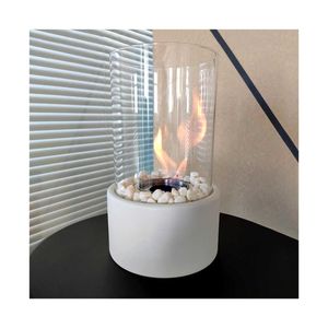 Foyer de table en <span class=keywords><strong>gel</strong></span>, mini foyer bio-alcoolique d'intérieur, poêle à éthanol - Product Image 2