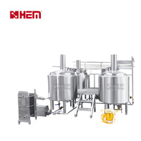 Équipement de Fermentation d'Alcool et de Bière Hermann Essential, Cuve à Eau Chaude de 500L, Réservoir sous Pression de 300L, Cuve de Fermentation à Chaud
