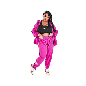 Pantaloni in pile corti Nike da donna Active XL (XXL) in rosa/cactus con tecnologia Air |   100% Autentico - Product Image 1