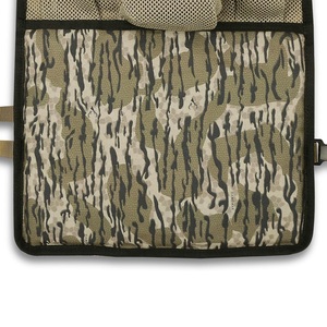 Coussin de genou multifonctionnel avec 3 poches de rangement en maille et sangle réglable pour l'observation en extérieur, le camping et l'utilisation sur le terrain - Product Image 5