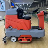 SP1000 Nouvelle autolaveuse industrielle électrique autoportée de haute qualité pour le nettoyage des sols avec réservoir de récupération de 205 L
