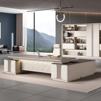 Muebles de Oficina Modernos, Diseño de Escritorio de Oficina de Madera, Escritorio de Oficina Ejecutivo, Escritorio de Oficina de Gerente de Lujo
