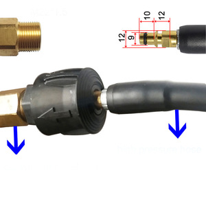 Krcher K2 K7 High Pressure Hose Connector M22 14mm Quick <b>Plug</b> <b>Adapter</b> For Water Outlet Pipe Fitting - Product Image 3
