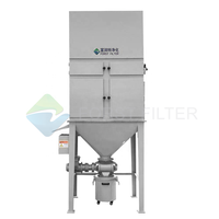 Aspirateur industriel vertical de recyclage d'air de décapant avec le filtre de souffleurDépoussiéreur extracteur de poussière