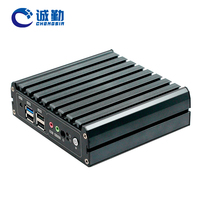 Mini PC Nano J1900 J1800 E3845 con 2 Puertos Ethernet Intel I226 Quad Core 1*DDR3 8GB RS232 Industrial Sin Ventilador Thin Client