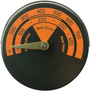 إكسسوارات مدفأة موقد مغناطيسي ، مقياس الحرارة من أجل حرق موقد - Product Image 1