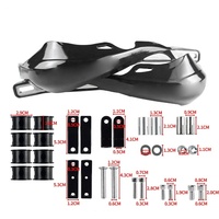 Accessoires de modification de motos et de véhicules tout-terrain Mains courantes coupe-vent, buggy de plage et protège-mains coupe-vent colorés