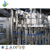 Ligne de production de machines de remplissage et d'embouteillage automatiques pour boissons énergisantes, sodas gazeux, boissons non alcoolisées et eau pétillante