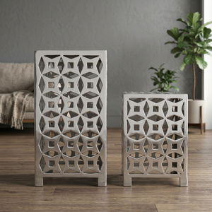 Aluminum <b>Stool</b> Set of <b>2</b> pcs - Product Image 3