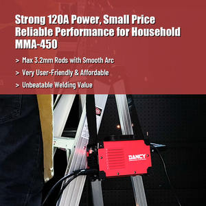 ポータブルMMA450ミニスティック溶接機DCモーター110V 220V IGBTインバーターアーク溶接機格安価格家庭用DIY MMA溶接機 - Product Image 4