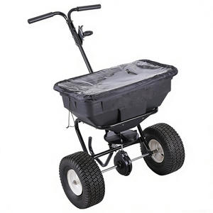 מפזר דשן ודשא ורטק 125 ליברות/60 ליטר, עגלת זריעה לעבודות חקלאיות ועמידה. - Product Image 2