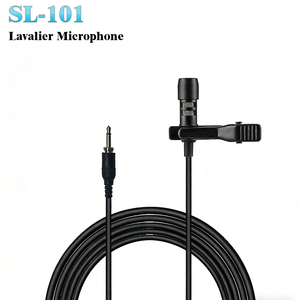 Micrófono de Solapa Profesional con Cable, Adecuado para Grabación en Vivo, para Micrófono Inalámbrico de Solapa - Product Image 1