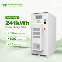 Système de stockage d'énergie solaire hybride 100 kW 200 kW, kit complet avec batterie LiFePO4 pour alimentation hors réseau/dans le réseau des usines
