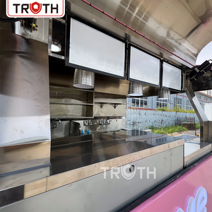 Vérité personnalisable Odm Food Truck Street Multifonctionnel Mobile <span class=keywords><strong>Kebab</strong></span> Four à pizza pour Food Truck Shawarma Stall - Product Image 4
