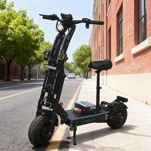 G14 All Terrain Scooter 72V Dual Motor Front Rear Suspension 13inch <b>Rubber</b> Tire Adult E‑Scooter for Outdoor Travel - Product Image 1