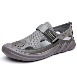 Zapatillas deportivas transpirables de malla transfronterizas para hombre, <span class=keywords><strong>sandalias</strong></span> de <span class=keywords><strong>pescador</strong></span> versátiles para jóvenes, de moda para verano, tallas grandes - Product Image 5
