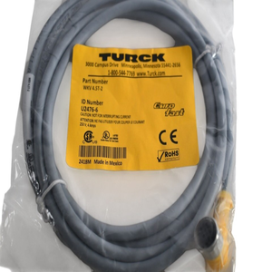Kabel Baru Original & PLC WK 4.5T-2, Sudut-Siku M12 Betina ke Ujung Terpotong, Abu-abu, 5 Kabel, 2 * Harga Terbaik <span class=keywords><strong>Online</strong></span> * Tersedia - Product Image 1