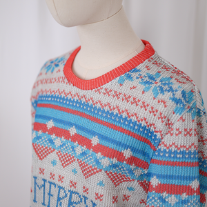 <span class=keywords><strong>Pull</strong></span> de Noël personnalisé avec logo, col rond, tricoté, pour maman et papa, <span class=keywords><strong>pull</strong></span> de Noël moche en polyester - Product Image 2