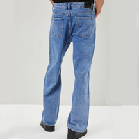 Jeans baggy de qualité supérieure personnalisés en usine nouveau style de jeans endommagés en denim pour hommes