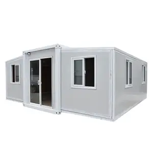 materials good price china portable house folding container home 40ft Prefab Container portable folding expandable cargo